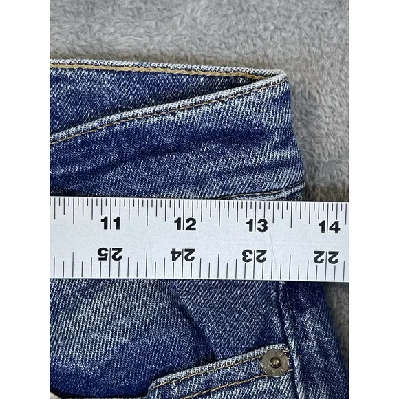 Polo Ralph Lauren Jeans Womens 26 Blue Denim Med Wash Tompkins Mid Rise Skinny - Picture 3 of 11